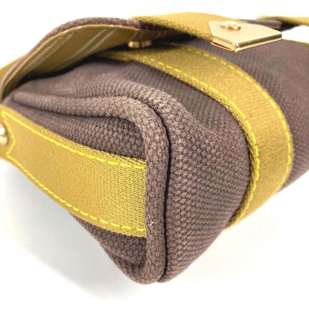 LOUIS VUITTON Brown Canvas Pochette Shoulder Bag - Picture 7 of 16
